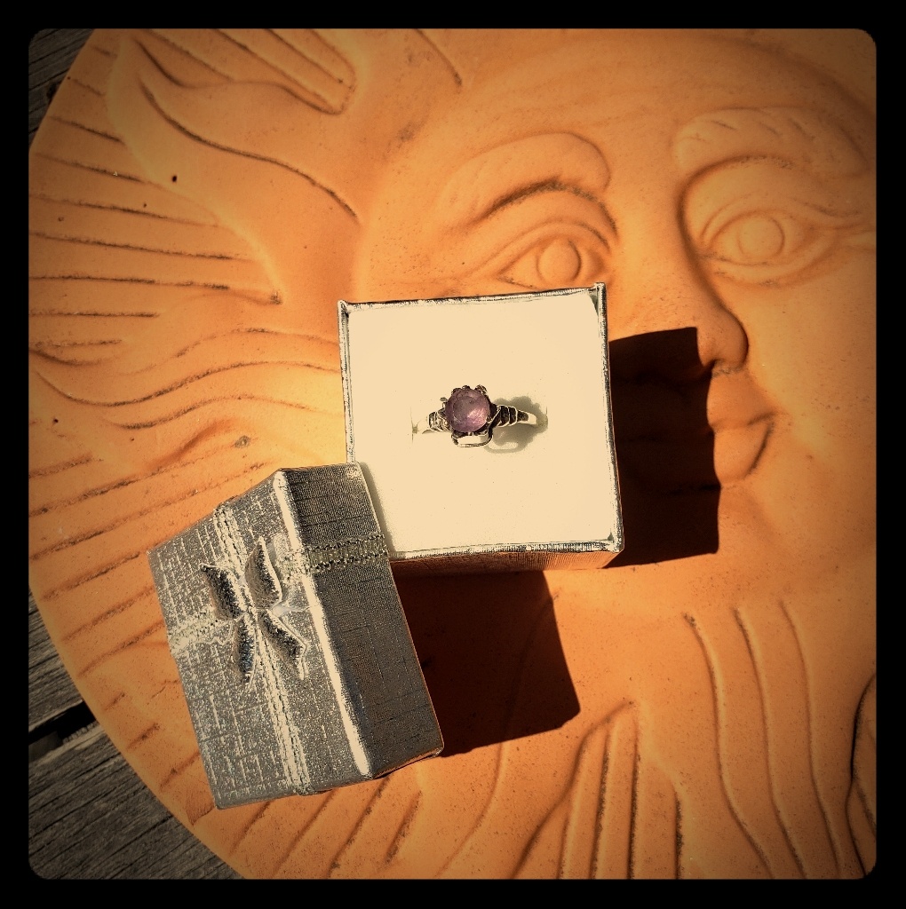 Silver Amethyst Ring